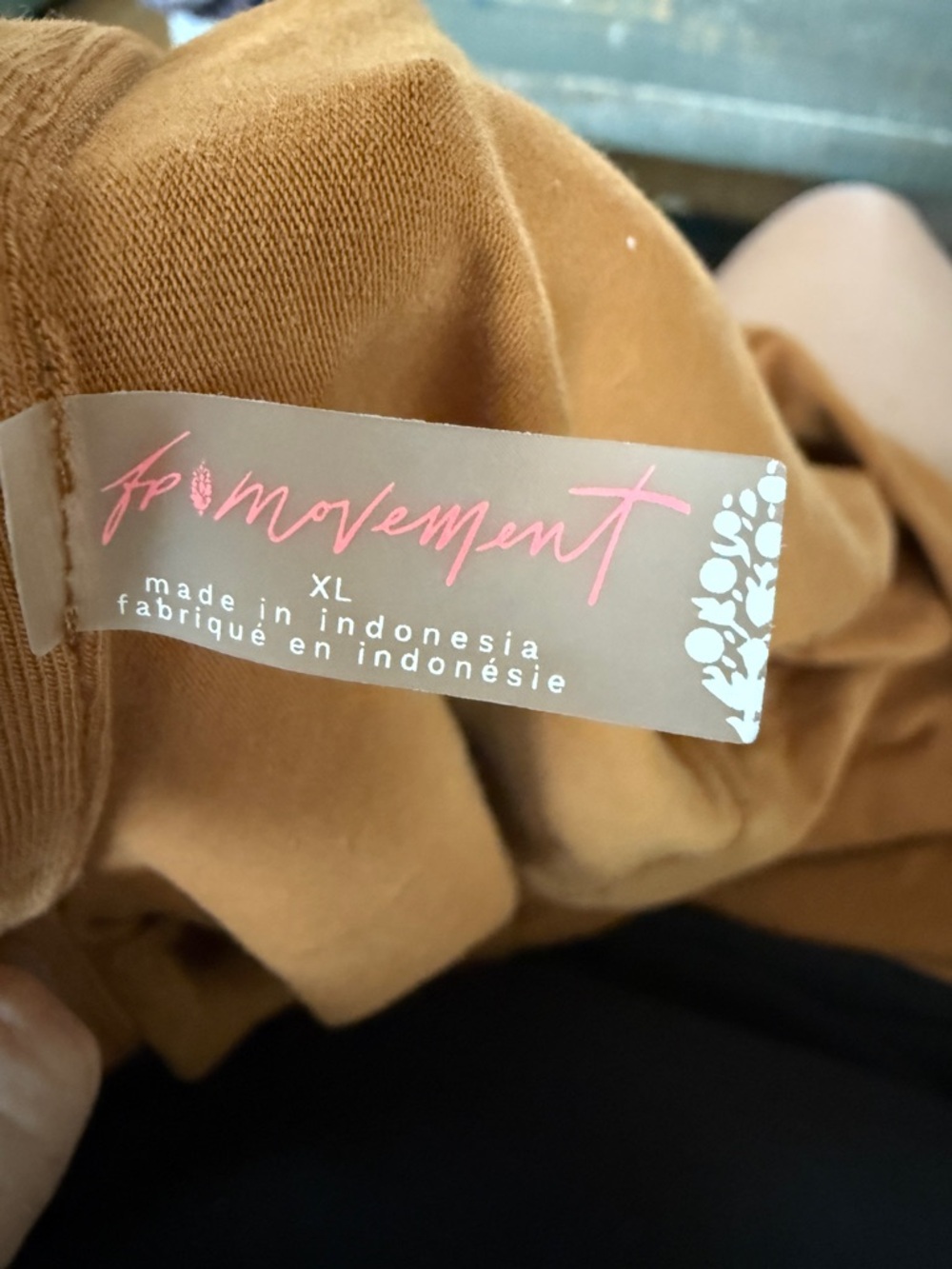 Free People Rust Orange Hooded Romper - Picture 3 of 3